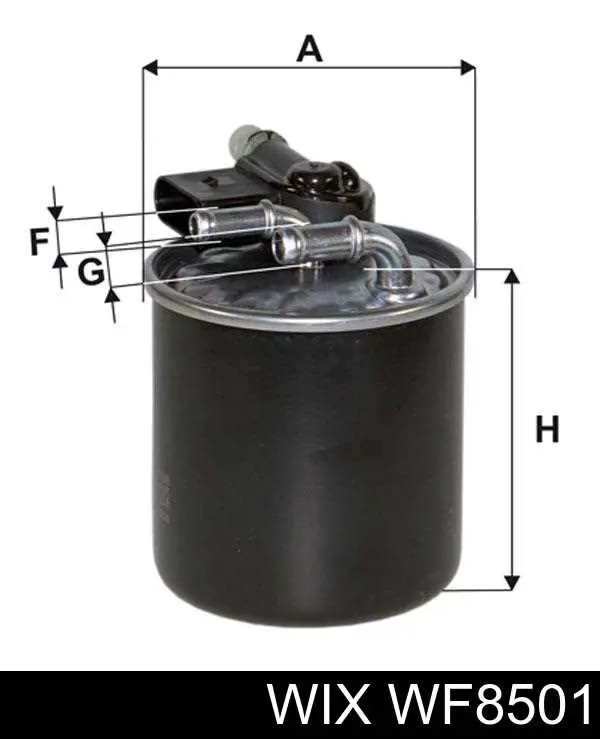Filtr paliwa WIX WF8501 cena, od 68,74 USD
