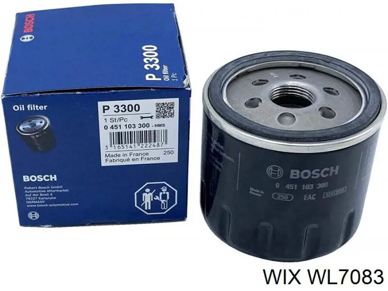 Do koszyka WL7083 WIX Filtr oleju