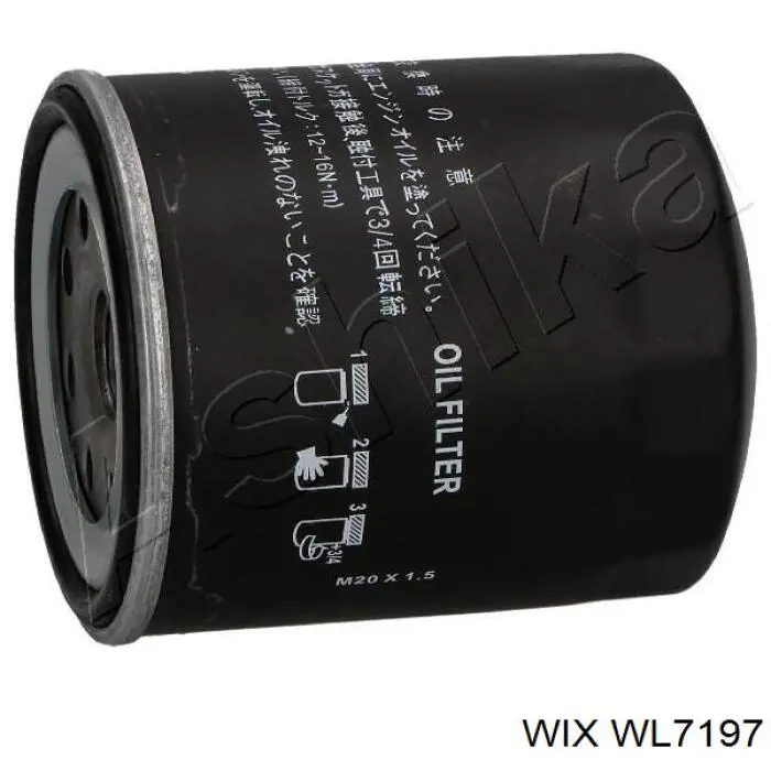 Do koszyka WL7197 WIX Filtr oleju