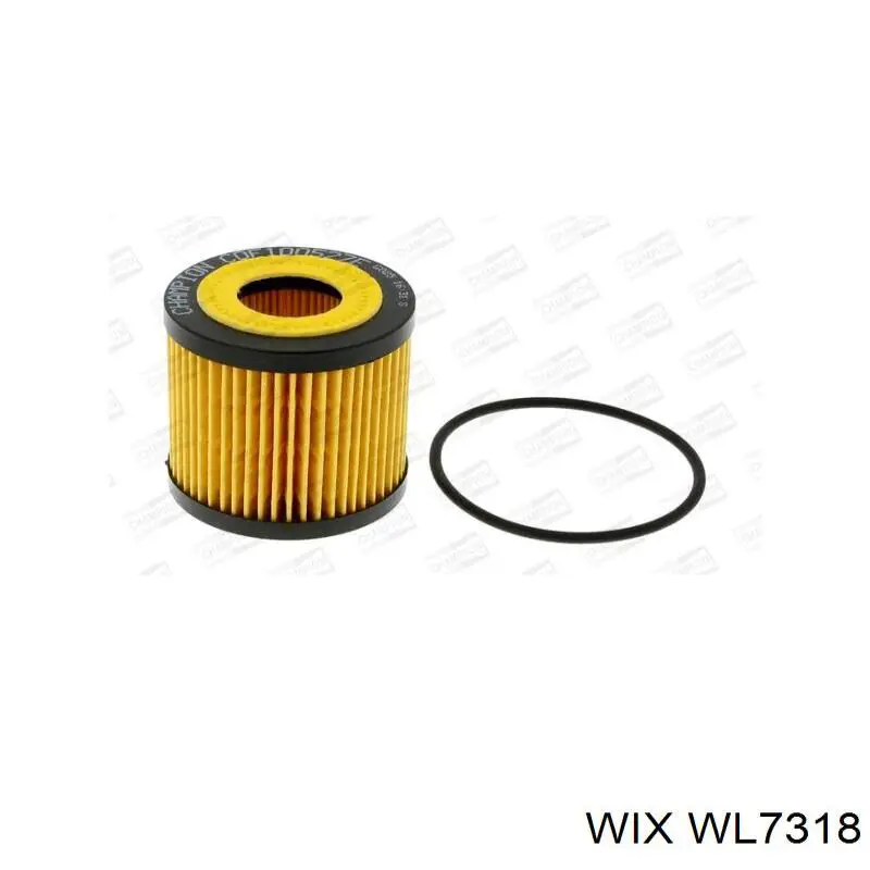 Do koszyka WL7318 WIX Filtr oleju