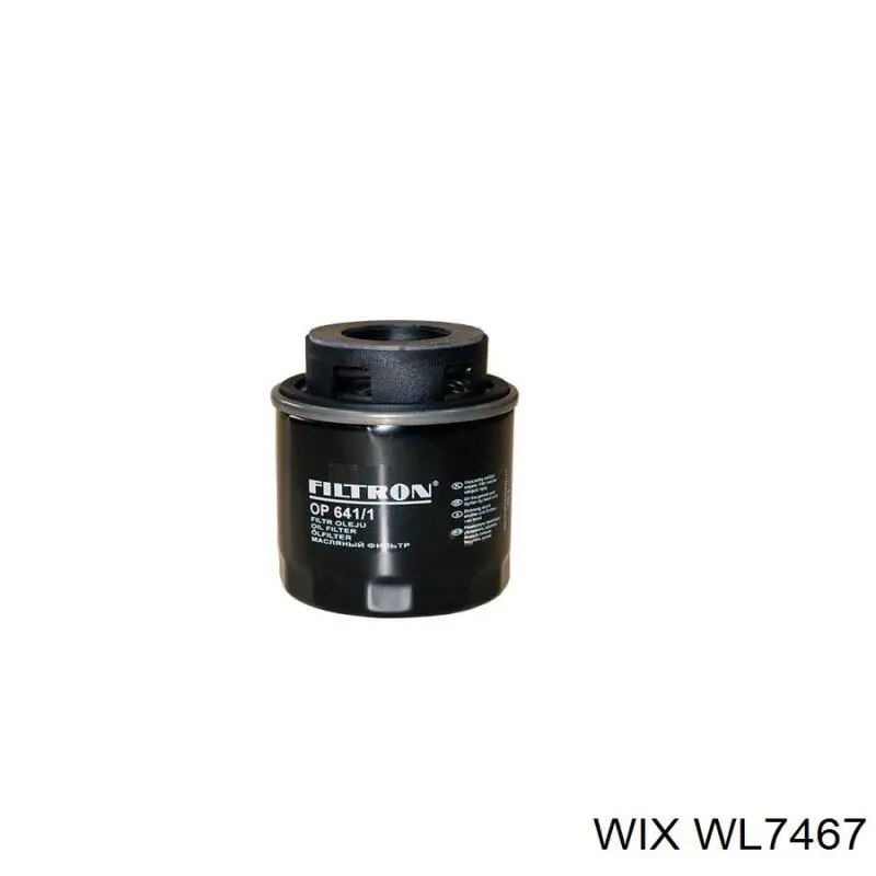 Do koszyka WL7467 WIX Filtr oleju