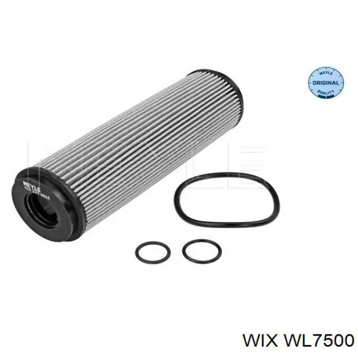 Do koszyka WL7500 WIX Filtr oleju