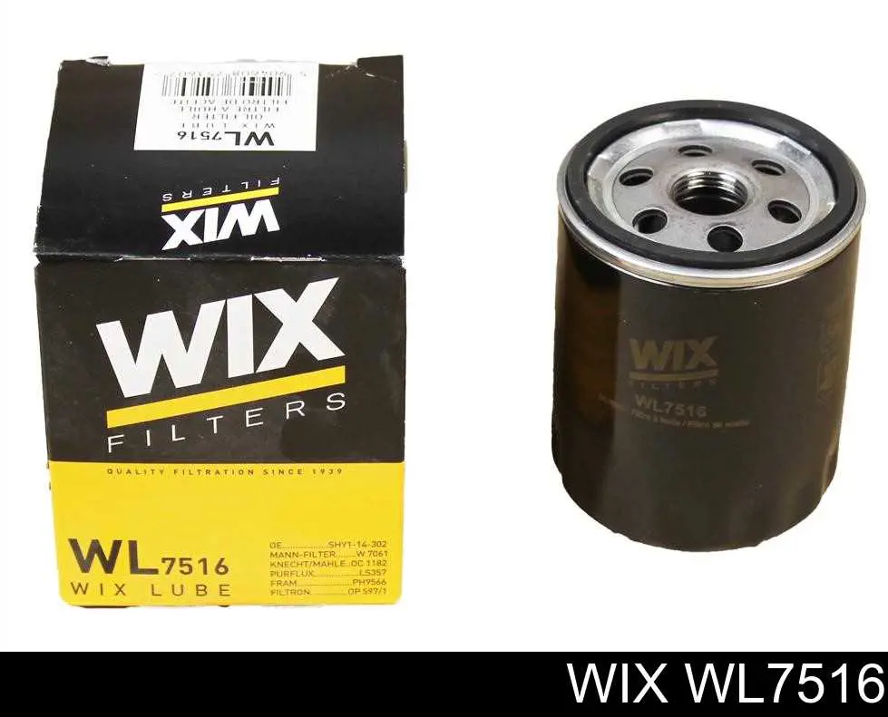 Filtr oleju WIX WL7516 cena, od 10,43 USD