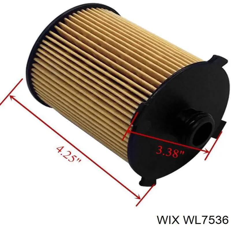 Filtr oleju WIX WL7536 cena, od 11,20 USD