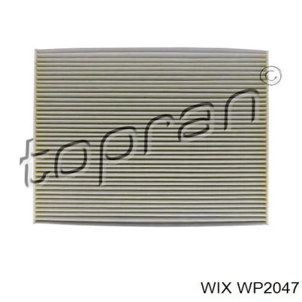 Filtr kabiny WIX WP2047 cena, od 7,60 USD