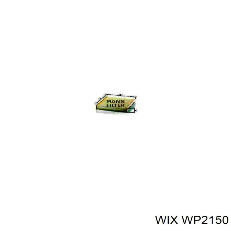 WP2150 WIX Filtr kabiny