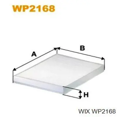 WP2168 WIX Filtr kabiny