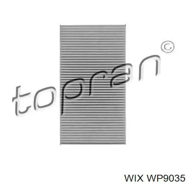 Do koszyka WP9035 WIX Filtr kabiny