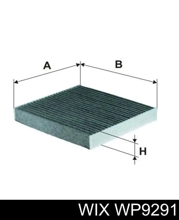 Do koszyka WP9291 WIX Filtr kabiny