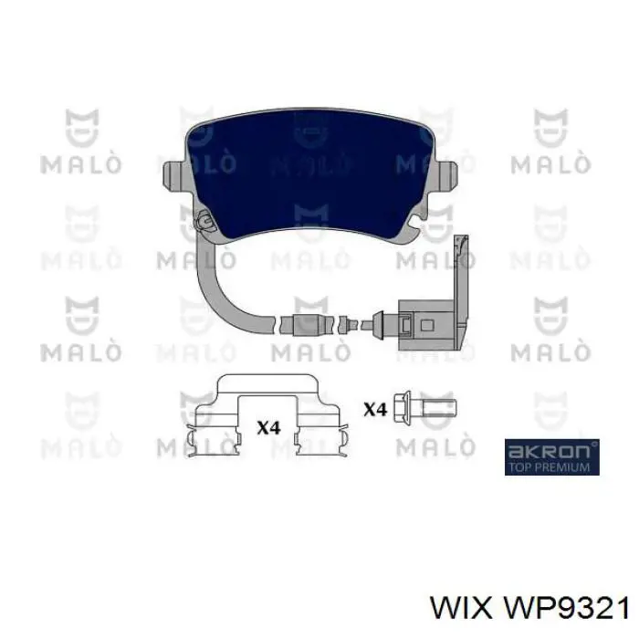 Do koszyka WP9321 WIX Filtr kabiny
