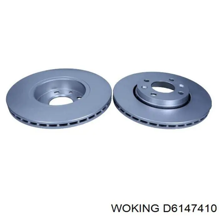 Do koszyka D6147410 Woking Tarcza hamulcowa przednia