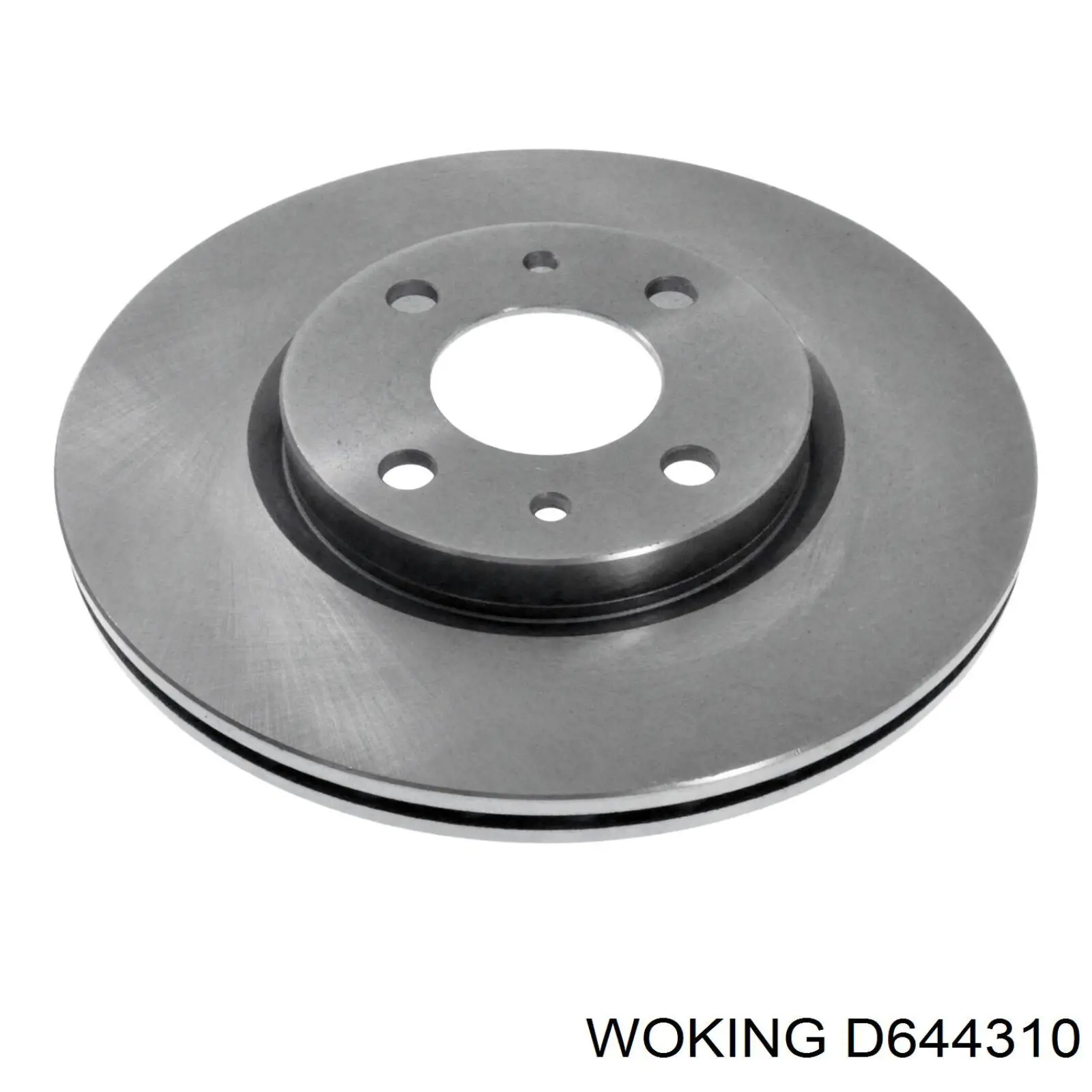 Do koszyka D644310 Woking Tarcza hamulcowa przednia