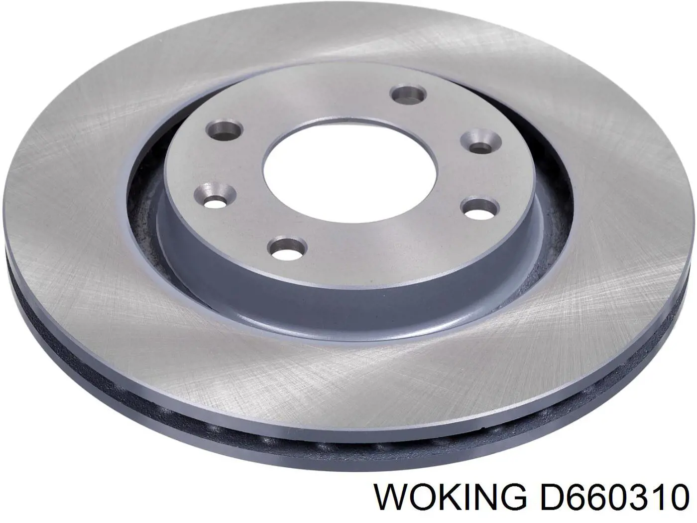 Do koszyka D660310 Woking Tarcza hamulcowa przednia