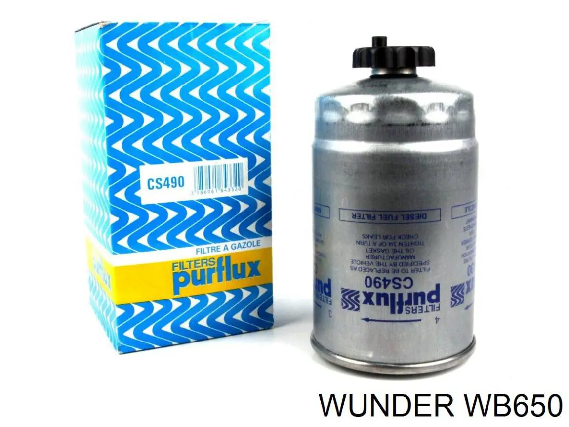 WB650 Wunder Filtr paliwa