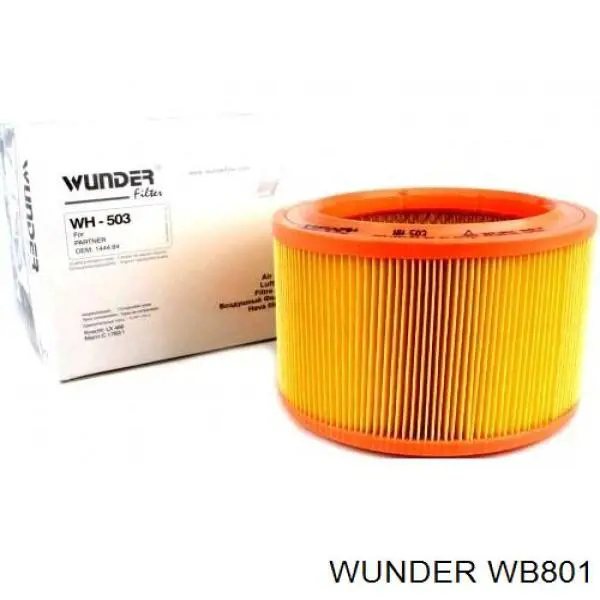 Filtr paliwa Wunder WB801