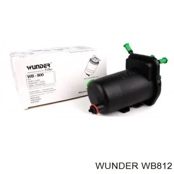 WB812 Wunder Filtr paliwa