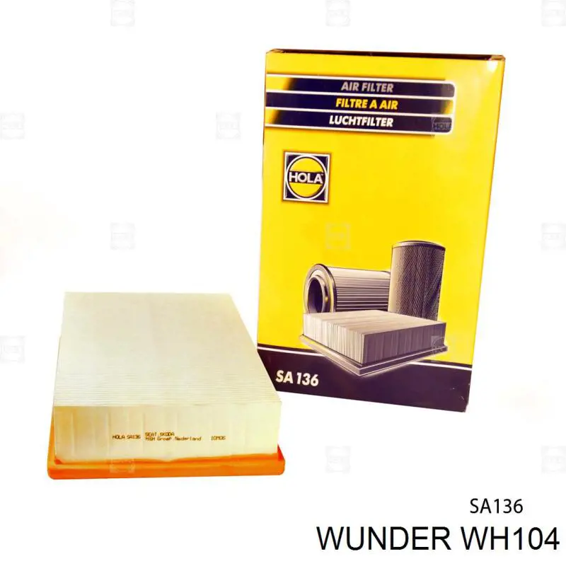 Filtr powietrza Wunder WH104 cena, od 8,80 USD