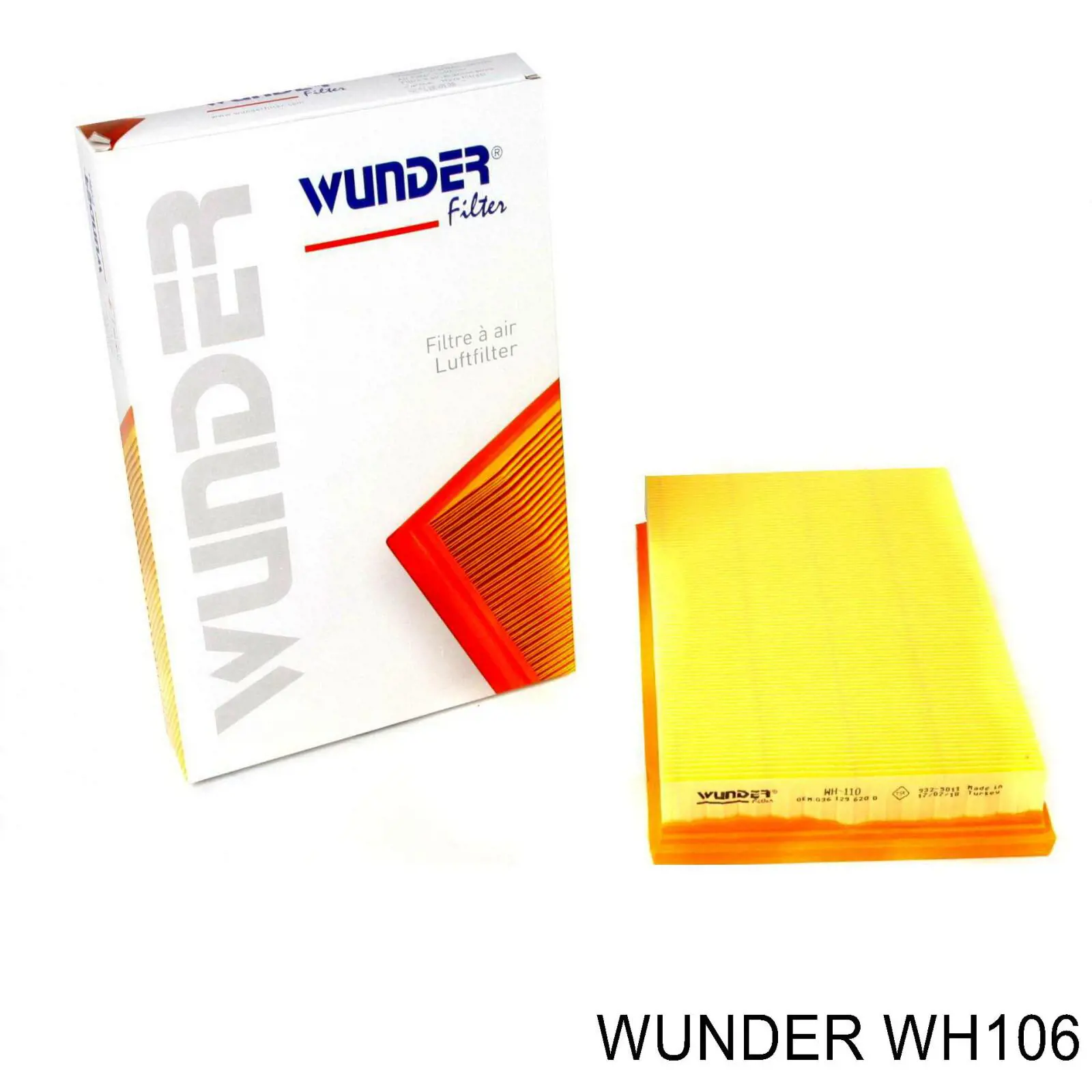 WH106 Wunder Filtr powietrza