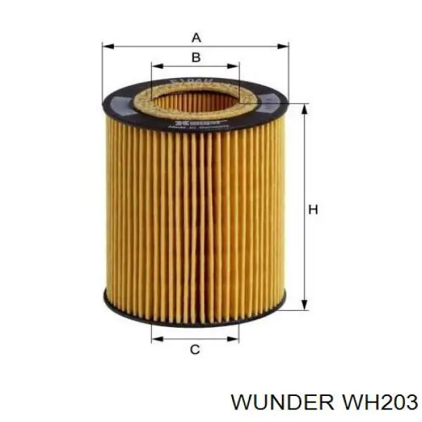 WH203 Wunder Filtr powietrza