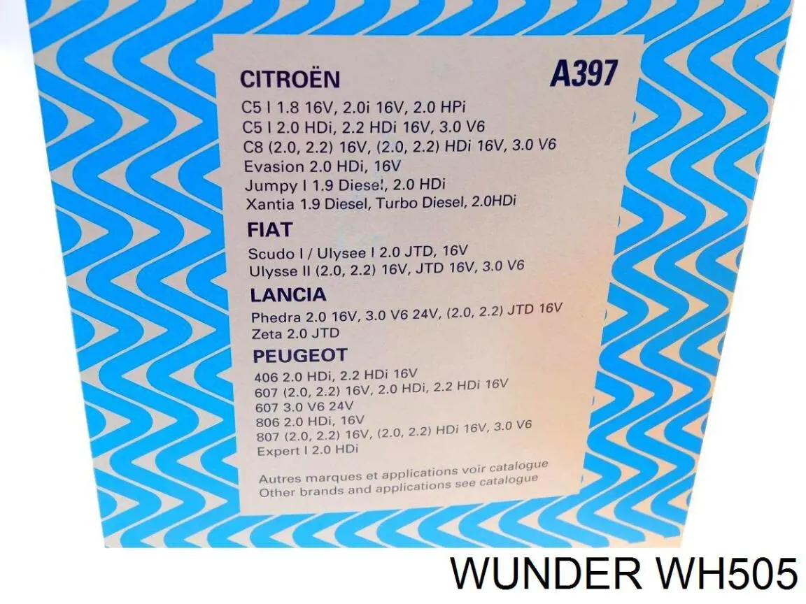 Filtr powietrza Wunder WH505 cena, od 7,97 USD