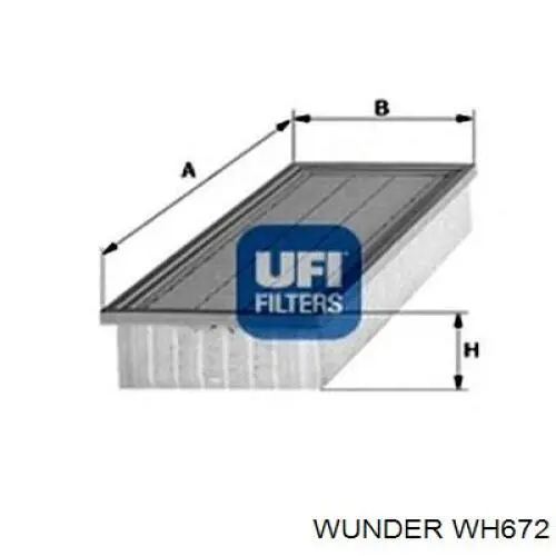 WH672 Wunder Filtr powietrza