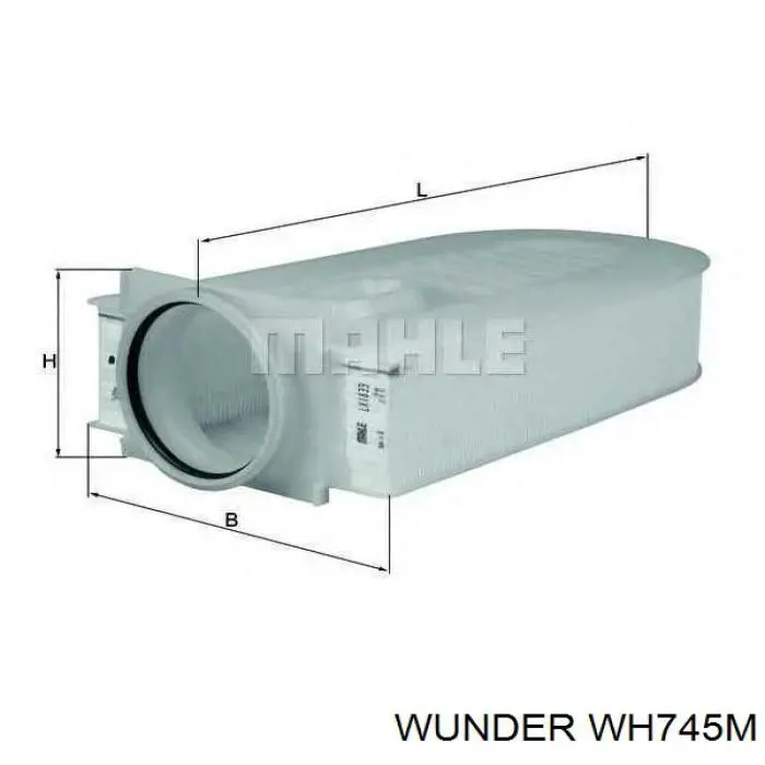 WH745M Wunder Filtr powietrza