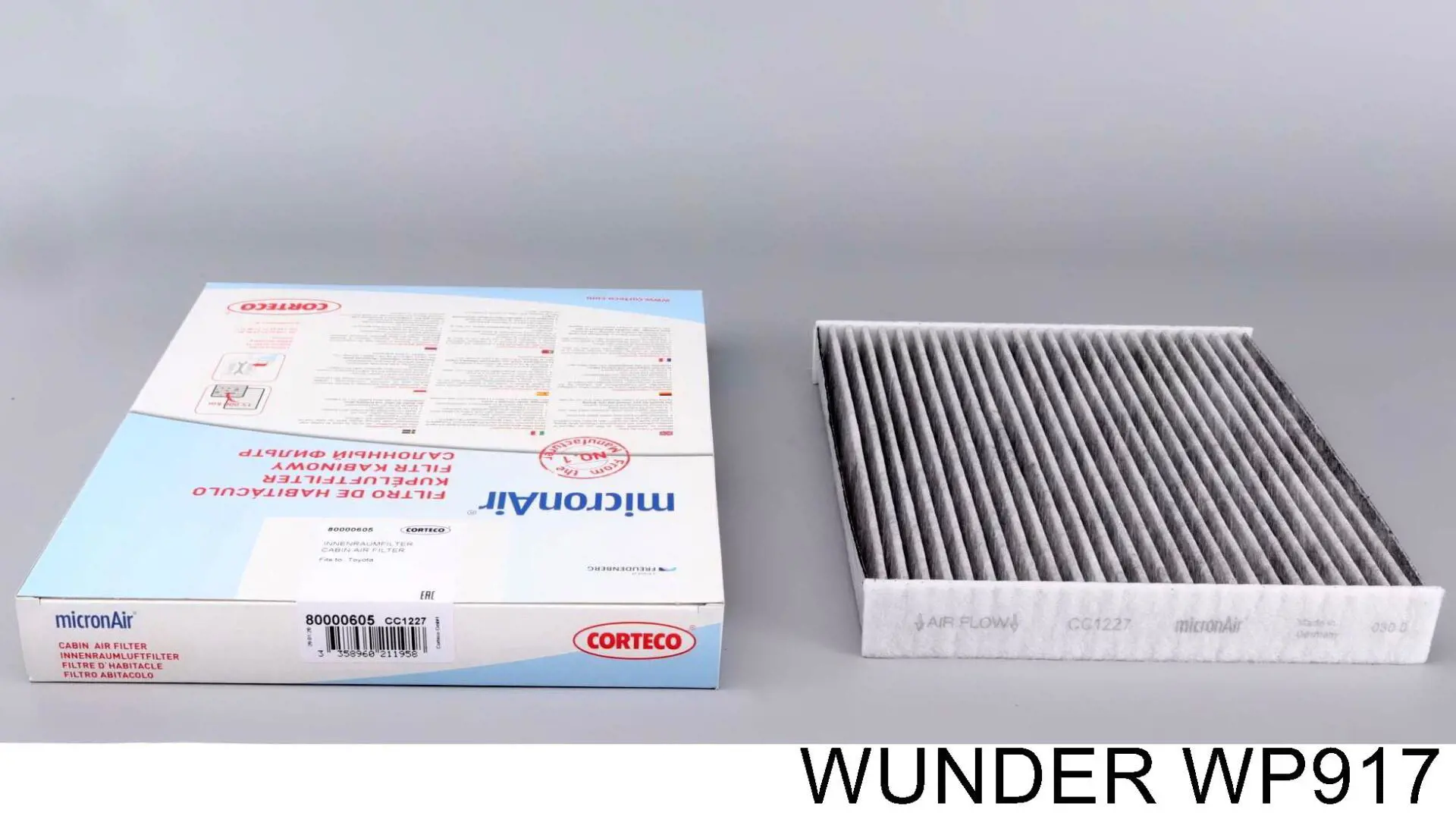 Filtr kabiny Wunder WP917 cena, od 7,86 USD