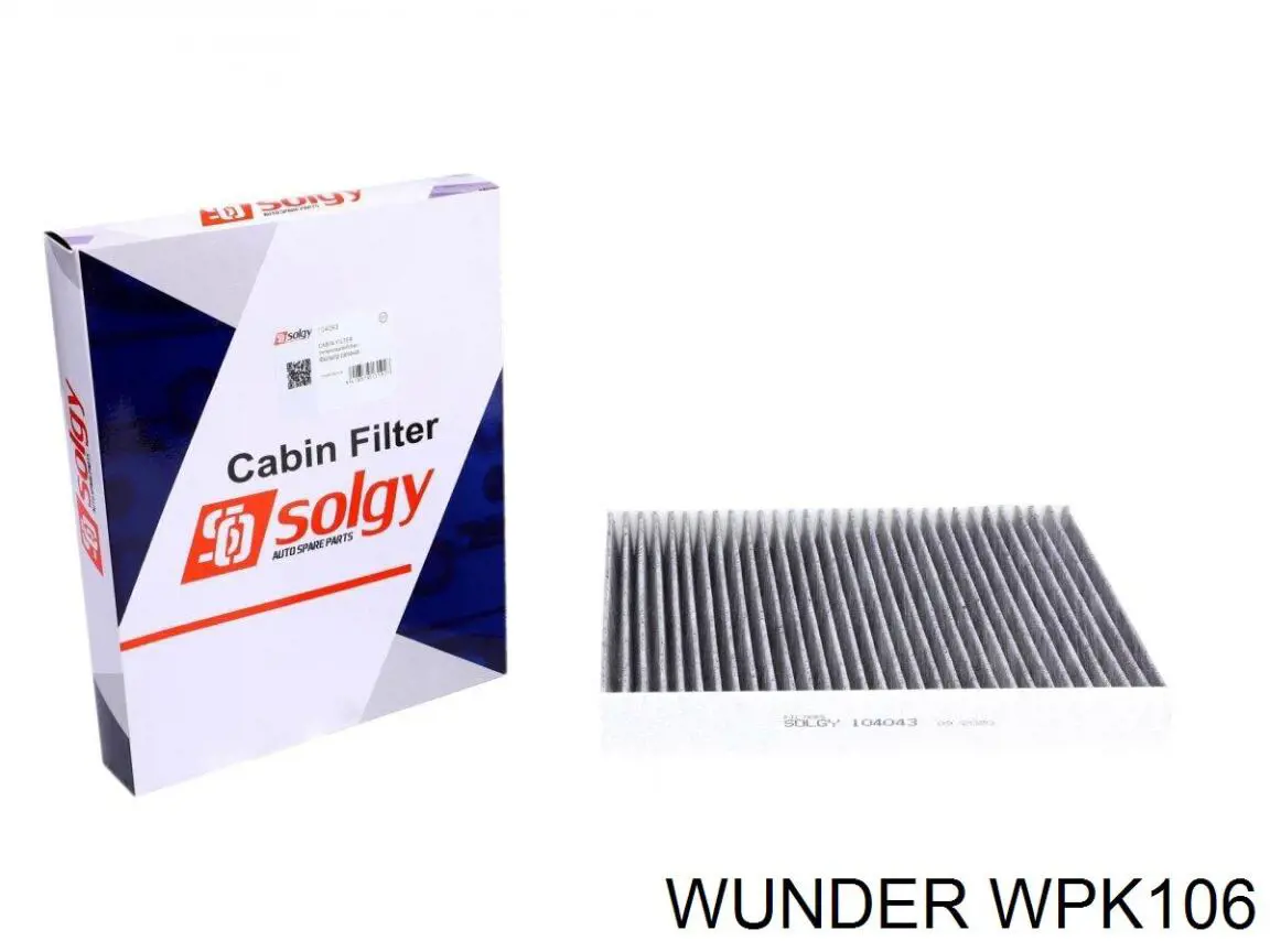 Filtr kabiny Wunder WPK106 cena, od 12,14 USD