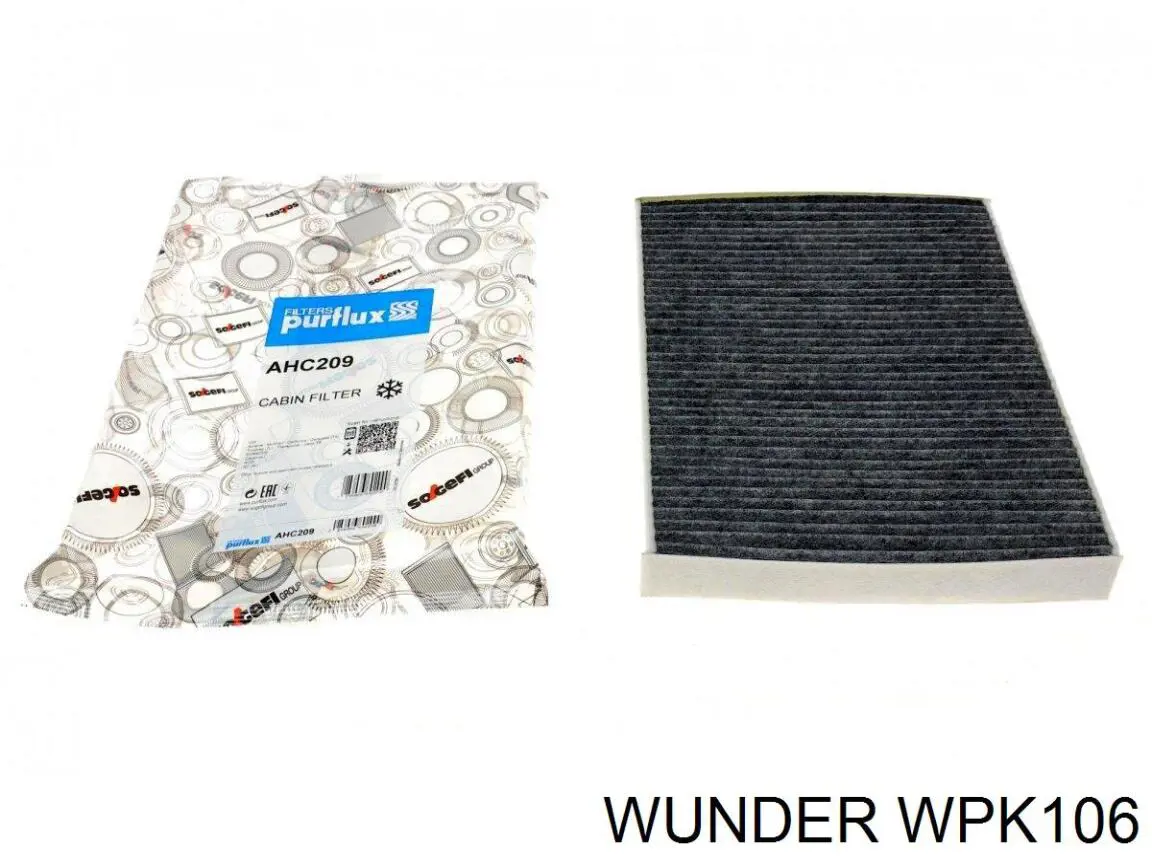 Filtr kabiny WPK106 Wunder