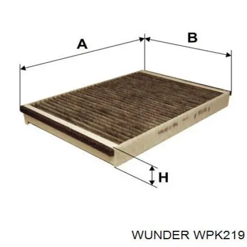 WPK219 Wunder Filtr kabiny