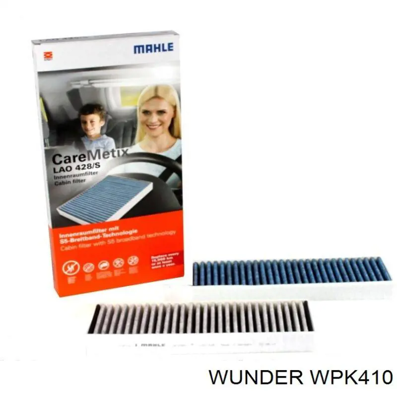 Do koszyka WPK410 Wunder Filtr kabiny