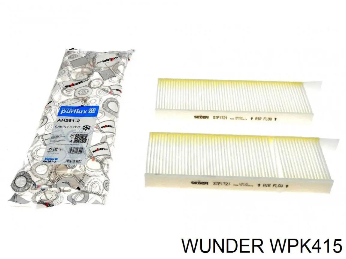 Filtr kabiny WPK415 Wunder