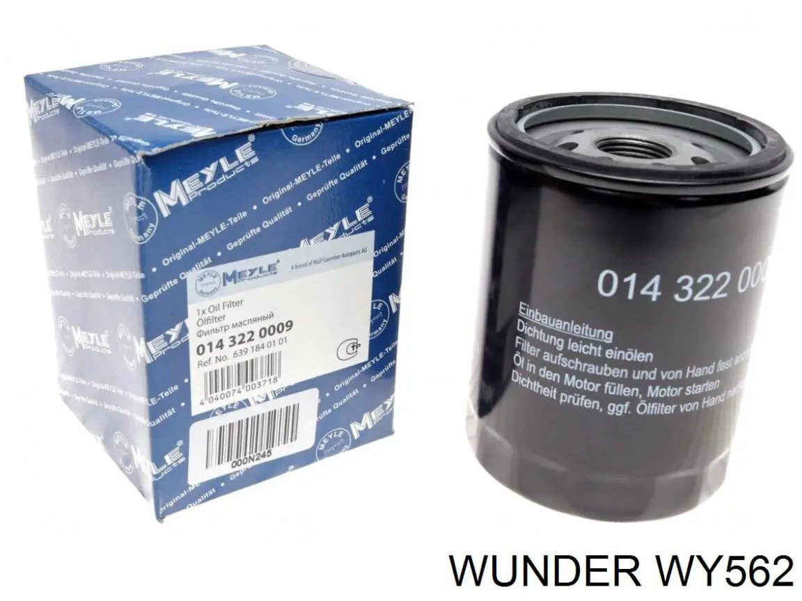 WY562 Wunder Filtr oleju
