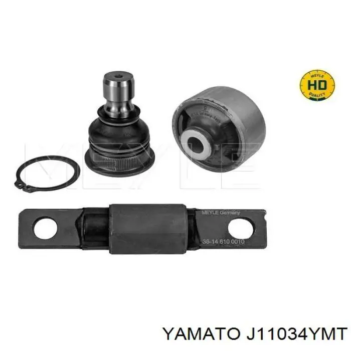Do koszyka J11034YMT Yamato Sworzeń wahacza dolny