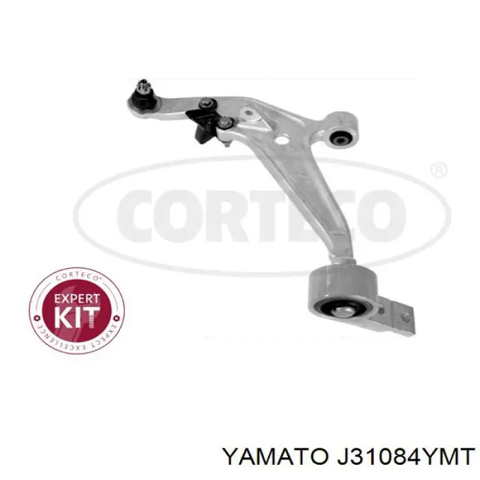Do koszyka J31084YMT Yamato Wahacz zawieszenia przedniego dolny prawy