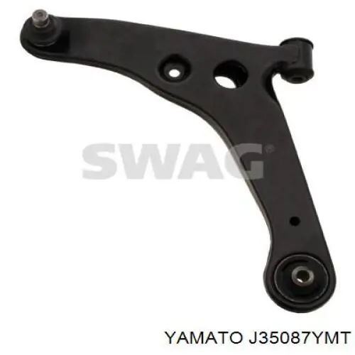 Do koszyka J35087YMT Yamato Wahacz zawieszenia przedniego dolny lewy