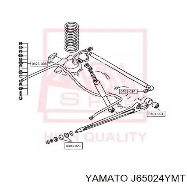 Do koszyka Łącznik stabilizatora tylnego Mitsubishi Eclipse I D22A, D27A