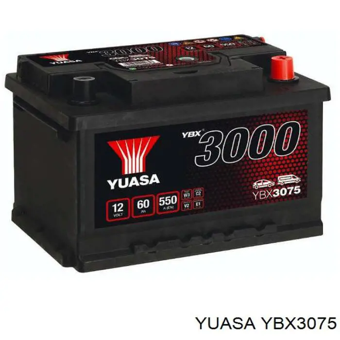 YBX3075 Yuasa Bateria (akumulator)
