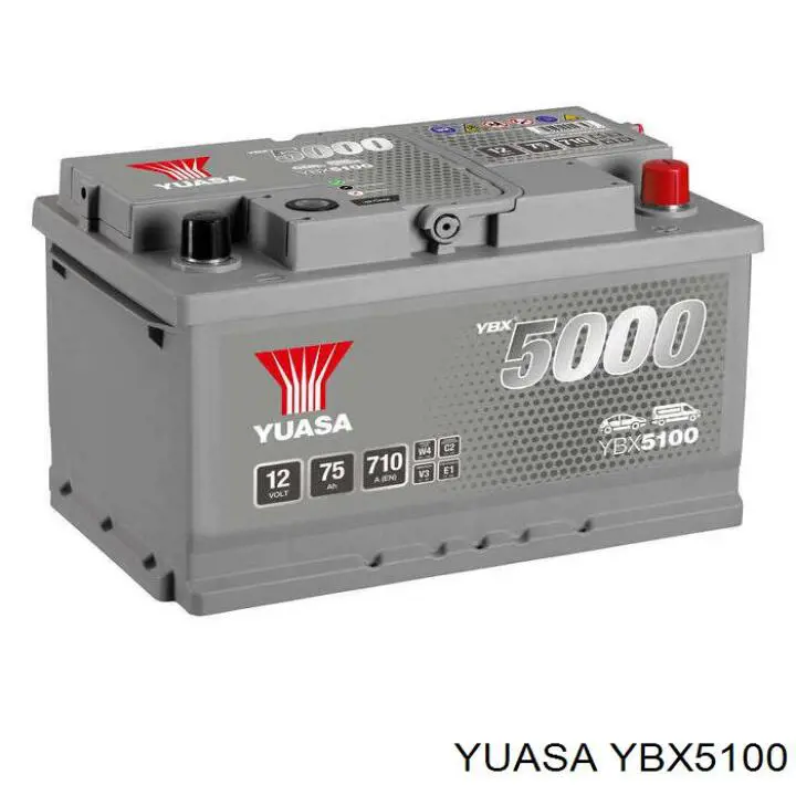 Bateria (akumulator) Yuasa YBX5100 cena, od 178,14 USD