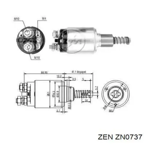 Bendiks rozrusznika ZEN ZN0737 cena, od 38,56 USD
