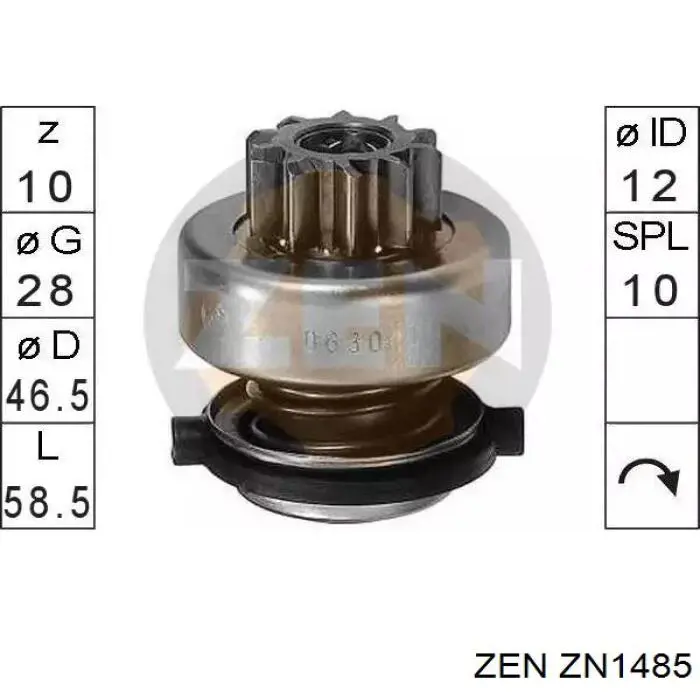 ZN1485 ZEN bendiks rozrusznika