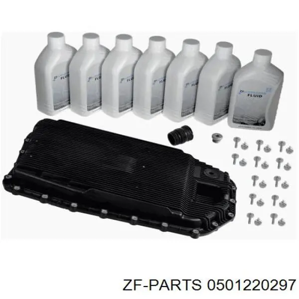Filtr automatycznej skrzyni biegów ZF Parts 0501220297 cena, od 84,83 USD