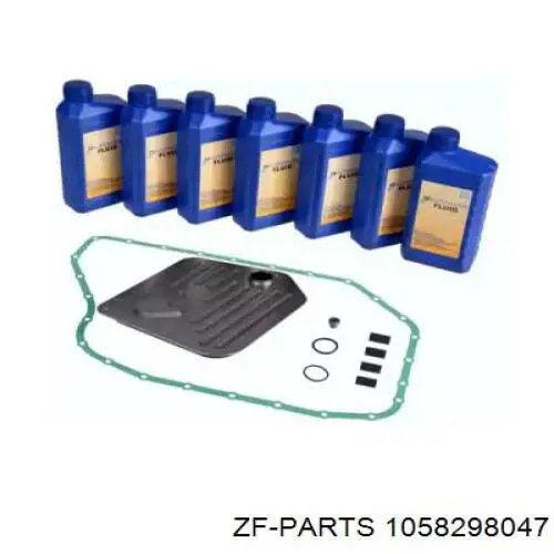 1058298047 ZF Parts Zestaw serwisowy do wymiany oleju w automatycznej skrzyni biegów