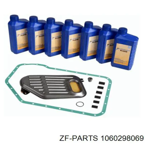 Zestaw serwisowy do wymiany oleju w automatycznej skrzyni biegów ZF Parts 1060298069 cena, od 224,97 USD