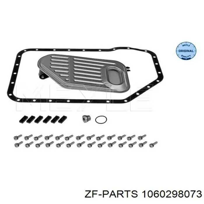 Zestaw serwisowy do wymiany oleju w automatycznej skrzyni biegów Audi A4 B5 (8D2)