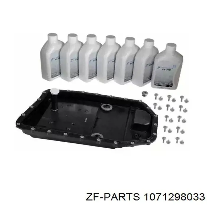 Zestaw serwisowy do wymiany oleju w automatycznej skrzyni biegów ZF Parts 1071298033 cena, od 301,38 USD