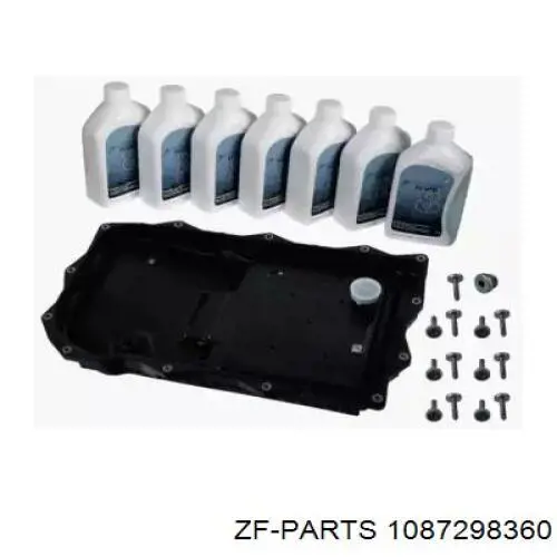 1087298360 ZF Parts Zestaw serwisowy do wymiany oleju w automatycznej skrzyni biegów