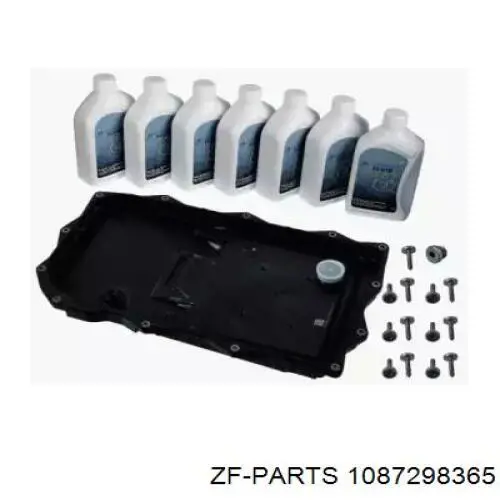 1087298365 ZF Parts zestaw serwisowy do wymiany oleju w automatycznej skrzyni biegów