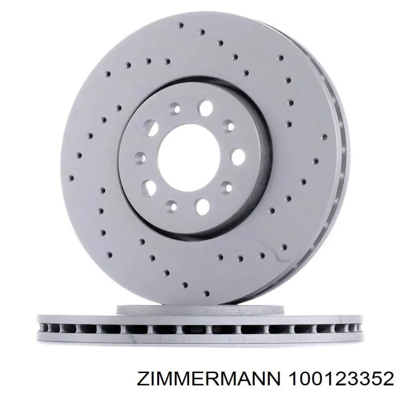 Do koszyka 100123352 Zimmermann Tarcza hamulcowa przednia