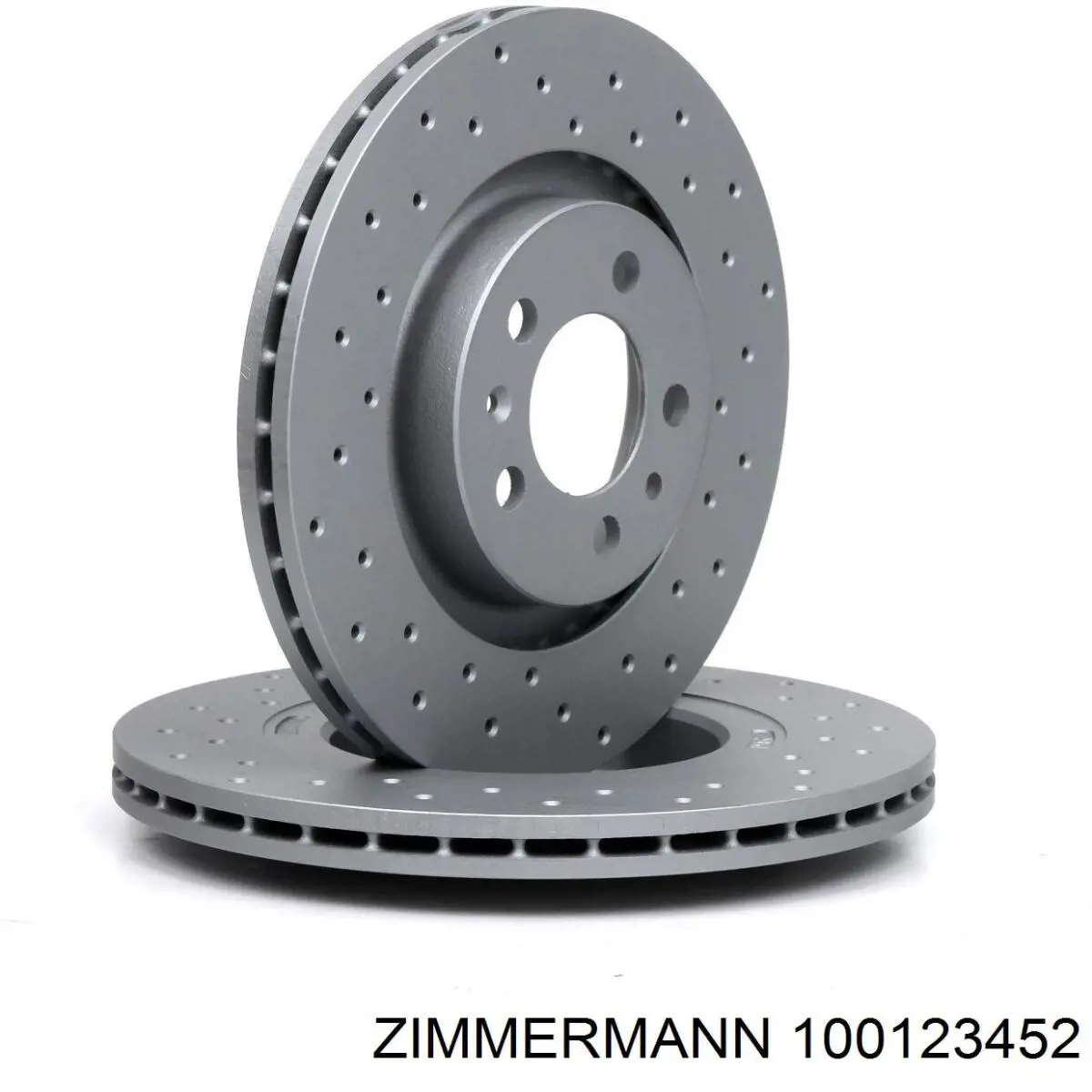 Do koszyka 100123452 Zimmermann Tarcza hamulcowa przednia